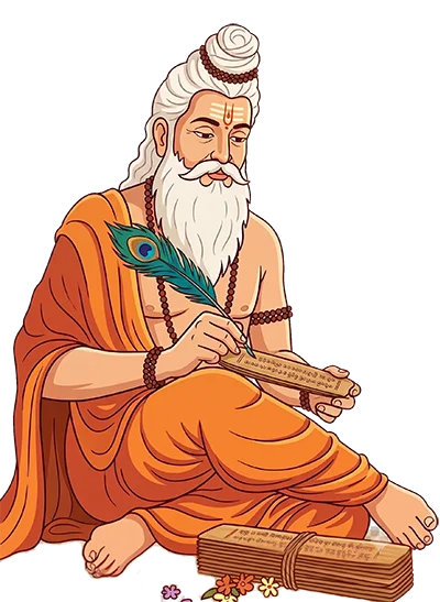 Vedic Sage Writing